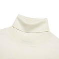 thumbnail image 3 of Krumba Women Turtleneck Wool Sweater: Long Sleeve Lightweight Pullover Jumper Beige Size XS, 3 of 9