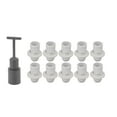 thumbnail image 4 of 10PCS E14 Lamp Holder Light Bulb Socket Base Candle High Temperature  Lamp Socket Replacement For Home, 4 of 8