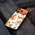thumbnail image 4 of WIRESTER Shockproof Soft Rubber Cover Case for Apple iPhone 17 Pro Max 6.9" 2025, Orange Tabby Cat Funny Playful Postures, 4 of 5