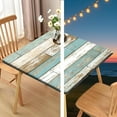thumbnail image 3 of Card Table Covers Fitted Square 34x34 with Elastic Outdoor Elastic Table Cover for Tables Waterproof Wipeable Table Cloths for Indoor,Picnic,Kitchen,Dinner, 3 of 4