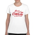 thumbnail image 2 of Officially Licensed Coca-Cola Retro Bottle Logo Design Women's T-shirt, 2 of 3