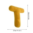 thumbnail image 3 of Decorative Pillows 26 Letter Pillows Cute Soft Letter Decorative Pillows English Alphabet Throw Pillows Cushion For Living Room Sofa Couch Bed Car Decoration 50% 0ff Clearance!, 3 of 9