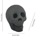 thumbnail image 2 of Fire Pit Skulls Skull Fire Pit Heads Halloween Ceramic Skulls for Fire Pit Reusable Fireproof Skulls for Firepit Skull Fire Pit Heads Fireplace Decor Skull Props Halloween Decor Home Decor (2PC) 2PC, 2 of 5