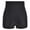 Black, variant on Swimsuits for Women Women's High Waist Pleated Boxer Swim Shorts