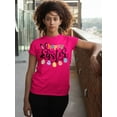 thumbnail image 2 of Happy Easter Egg Hunting Church Christian Event Group Women's T-shirt, S, Cyber Pink, 2 of 5
