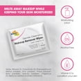 thumbnail image 3 of Toallitas desmaquillantes Diamond Wipes, caja de 250 unidades, sin alcohol, 3 of 9