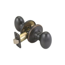 Design House Egg Oil Rubbed Bronze Passage Door Knob