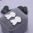 thumbnail image 4 of 2PCS/Lot Cartoon Cute Dog Charm Animal Pendant for Necklaces Earrings DIY Jewelry Making Stainless Steel Accessories Gift, 4 of 6