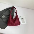 thumbnail image 4 of Bolso Axila Mano Hobo Retro Ante Diseñador para Mujer Invierno Otoño, 4 of 8