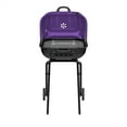thumbnail image 5 of Americana Walk-A-Bout 100% Pre-Assembled Portable "Original Square Charcoal Grill" -Steel,  Purple, 5 of 7