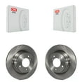 thumbnail image 1 of CMX Rear Disc Brake Rotors Pair for Car BMW 323i 328i 325i K8-100849, 1 of 8