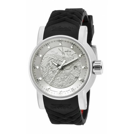Invicta Men's 15862 S1 Rally Automatic 3 Hand Antique Silver Dial Watch