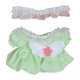 thumbnail image 1 of Vestido de princesa para muñeca de peluche, disfraz, moda, crea tus propios atuendos para muñecas verde, 1 of 9