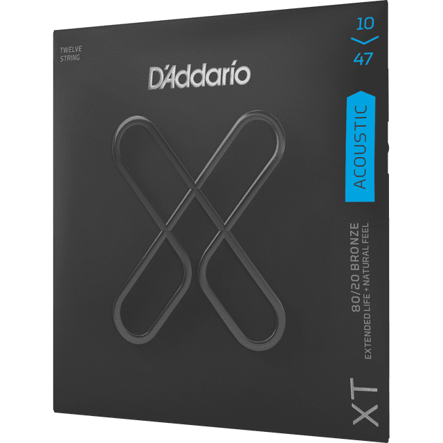 Cuerdas Daddario D'ADDARIO Xtabr1047-12 Cuerdas Docerola Guitarra 12 Cuerdas