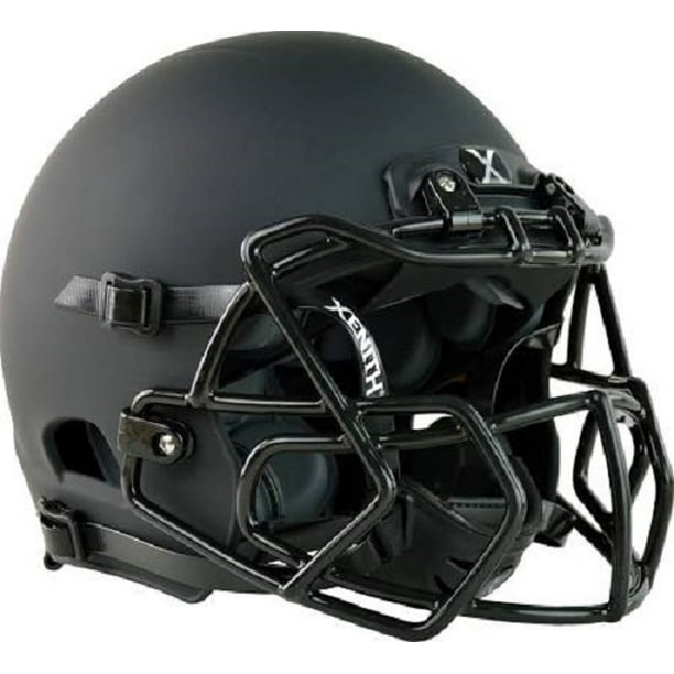 Matte Black with Scarlet Red Mask Blank Riddell Revolution SPEED