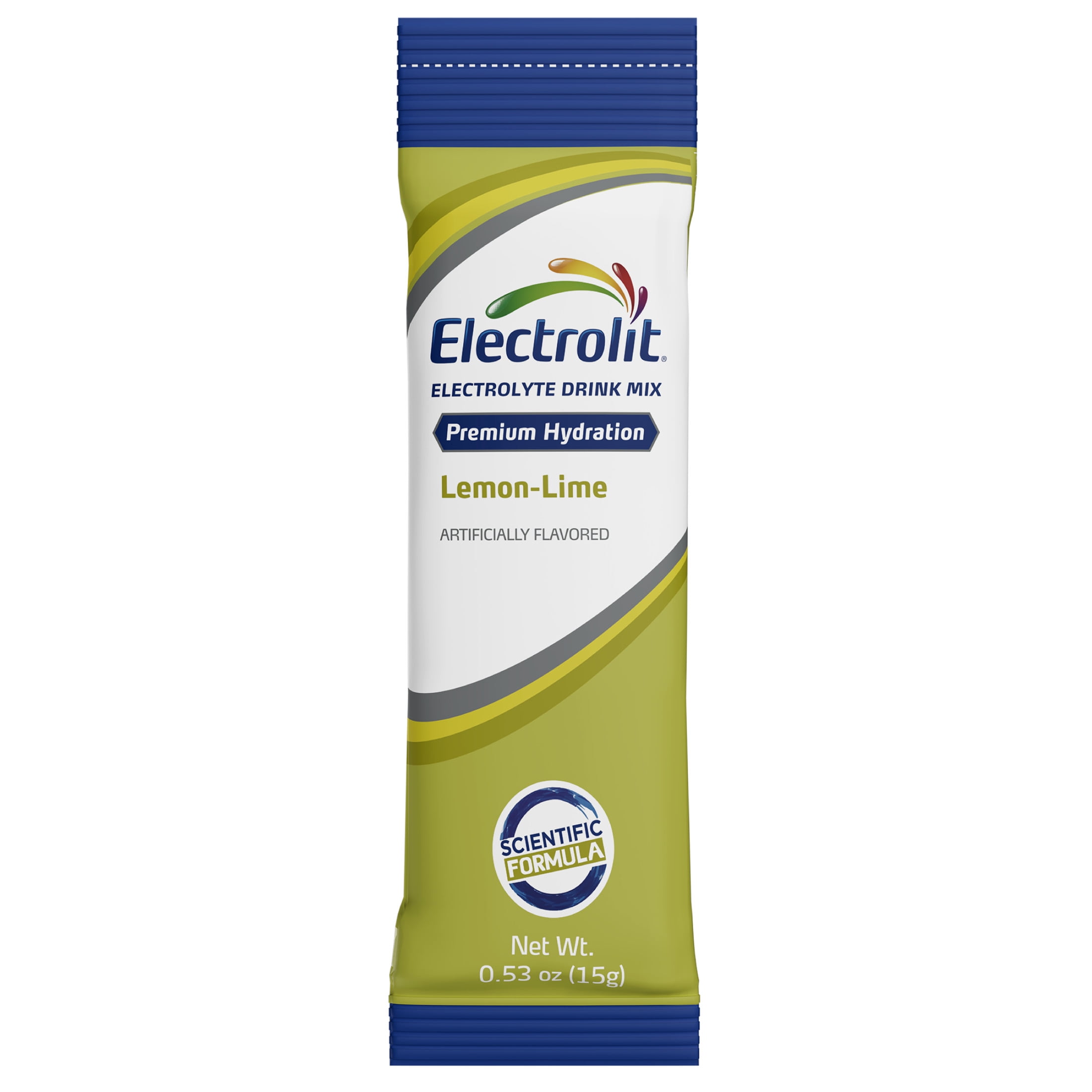 Electrolit Powder Drink Mix, Lemon-Lime, 1 Box of 6 Packets