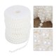 thumbnail image 4 of 25 m / Rollo de Cuentas de Perlas Cuentas de Alambre Perlas de molienda Perlas de Alambre de la Guirnalda de la Cadena de Bricolaje decoración de la Boda o Manualidades 6 mm(White) Ecomeon no, 4 of 6