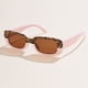 thumbnail image 5 of Gafas de sol retro de montura pequeña Gafas de sol rectangulares modernas europeas y americanas Gafas de sol para fotografía callejera, 5 of 6