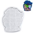 thumbnail image 1 of Inteprter Molde de silicona para cabeza de mujer grande, molde de bandeja de almacenamiento de frutas para niñas africanas, molde de fundición de resina Artesanía No.1 Inteprter HA027137-01, 1 of 1