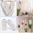 thumbnail image 2 of OFFIGAM 5mm Cotton Macrame Cord Rope for Crafting, Knotting, Weaving, Home Decor and Art Projects, 2 of 8