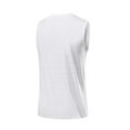thumbnail image 4 of Dagegui Athletic Tank Tops for Men Ice Silk Cooling Sleeveless Shirts Big and Tall Muscle Tee Gym Running Workout Tanks White,5XL, 4 of 4