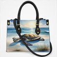 thumbnail image 2 of Turtle Beach Cross Body Bags For Women Small Leather Female Handbags Fashion Top-Handle Totes, 2 of 4