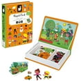 thumbnail image 3 of Janod - Magneti'Book 4 Seasons - Educational Magnetic Game - 115 Magnets & 4 Model Cards - Develops Creativity & Learning - Portable & Easy to Store - Ages 3+ - J02721, 3 of 4