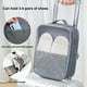 thumbnail image 4 of Bolsa De Zapatos De Viaje, Bolsa De Zapatos De Viaje Con Cremallera Suave Para Actividades Físicas, 4 of 7
