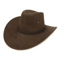 thumbnail image 2 of Chapeau de Cowboy Unisexe en Similicuir, 2 of 4