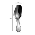 thumbnail image 2 of Cuillère à Crème Glacée Moderne: Cuillère à Condiment en Acier Inoxydable à Poignée Courte, 2 of 6