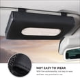 thumbnail image 3 of FUEENIRVA 4-Pack Car Tissue Holder Set with Sunshade and Storage, Assorted Colors for Vehicle Convenience, 3 of 6