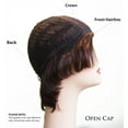 thumbnail image 5 of European Human Hair Freeda Wig Light Brown Dorothy Mono-Directional Skin Top Size M, 5 of 5