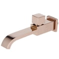 thumbnail image 2 of Grifo de pared G1/2 para lavabo, cascada, frío y caliente, accesorio para baño (oro rosa), 2 of 14