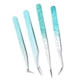 thumbnail image 2 of Pinzas De Punta Fina, Pinzas Multifuncionales Compactas De Fácil Operación De Acero Inoxidable Duraderas Para Salón De Belleza, 2 of 7