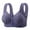 Blue, variant on IWRICH Daisy Wireless Bras for the Old Women Floral Printed Push up Bra Full Coverage Lifting Soft Comfortable Bralettes Pink 50