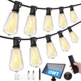 thumbnail image 1 of Luces Solares en Tira Bdrofn 36.5m Impermeables con Control Remoto y 42 LEDs, 1 of 7