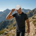 thumbnail image 7 of Unisex Quick Dry Baseball Cap, Solid Color Soft Sports Hat with Breathable Perforated Side Panels, Outdoor Sun Hat Adjustable Casual Cap for Running, Fishing, Hiking and Daily Wear, 7 of 7