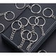 thumbnail image 4 of 100pcs 25mm Split Key Ring with Extend Chain for Craft Charm Making resin to create your unique charms, 4 of 5