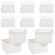 thumbnail image 1 of 10 piezas de caja de interruptores de madera, prácticas cajas de enchufes empotradas, cajas ignífugas, caja inferior, caja de interruptores, caja de PVC blanca, 1 of 6