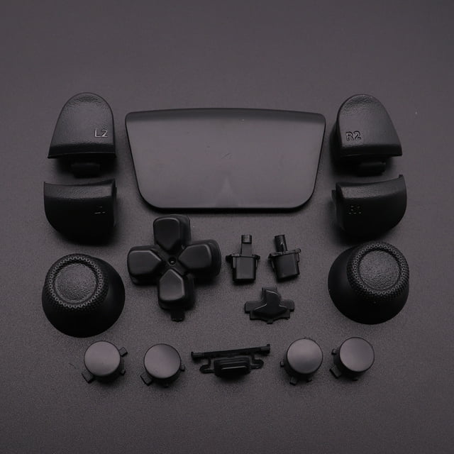 Pour Manette PS5 L1 R1 L2 R2 Kit de Boutons D-pad Bouton Capuchon de Remplacement pour PS5 V2 BDM-020 Manette N1