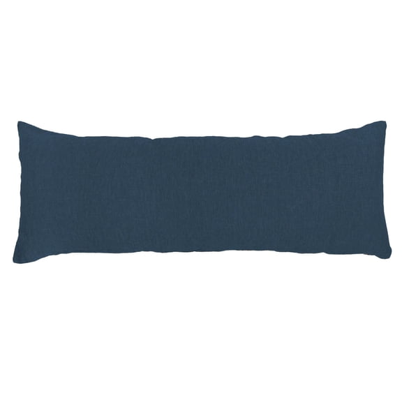French Linen Body Pillow with removable Sham - Baltic | BOKSER HOME
