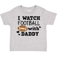 thumbnail image 3 of Inktastic I Watch Football with My Daddy Boys or Girls Toddler T-Shirt, 3 of 5