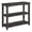 Gray, variant on Scranton & Co 3-Shelf Console Table in Slate Gray Solid Wood Finish