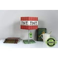 thumbnail image 2 of Minecraft TNT Block 14-Inch Desk Lamp with 3D Creeper Puller | LED Lamp, 2 of 7