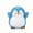 A003- Blue and White, variant on Squeeze Stress Toys Penguin Character Slow Rising Relaxation for Adults and Teens Squeeze Accessory for Home Office Classroom Holiday Party Favor and Gift Supply