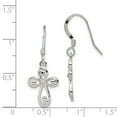thumbnail image 2 of White Sterling Silver Earring Drop & Dangle Women'S 32 mm 12, 2 of 2