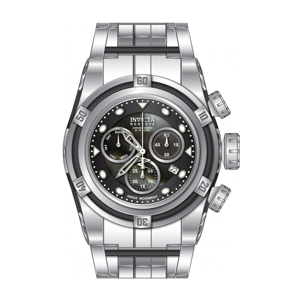 invicta bolt zeus stainless steel