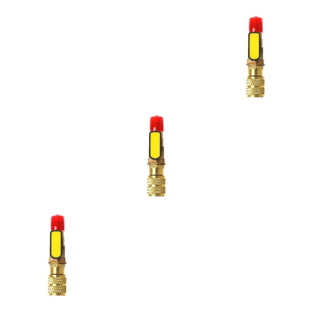 Scienceny Refrigerador universal Conector de manguera adaptador de 1/4 a 5/16 pulgadas Válvulas de bola de Accesorio a prueba de fugas Type1 NO1 Scienceny CBP373349