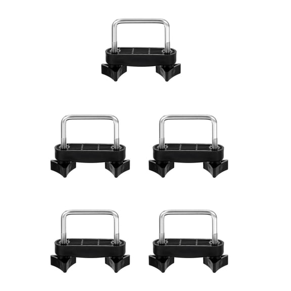 HOMEMAXS 5pcs Roof Rack Mounting Bracket Cargo Carrier Rack Bolt Accessory Car Roof Cargo Carrier Clip