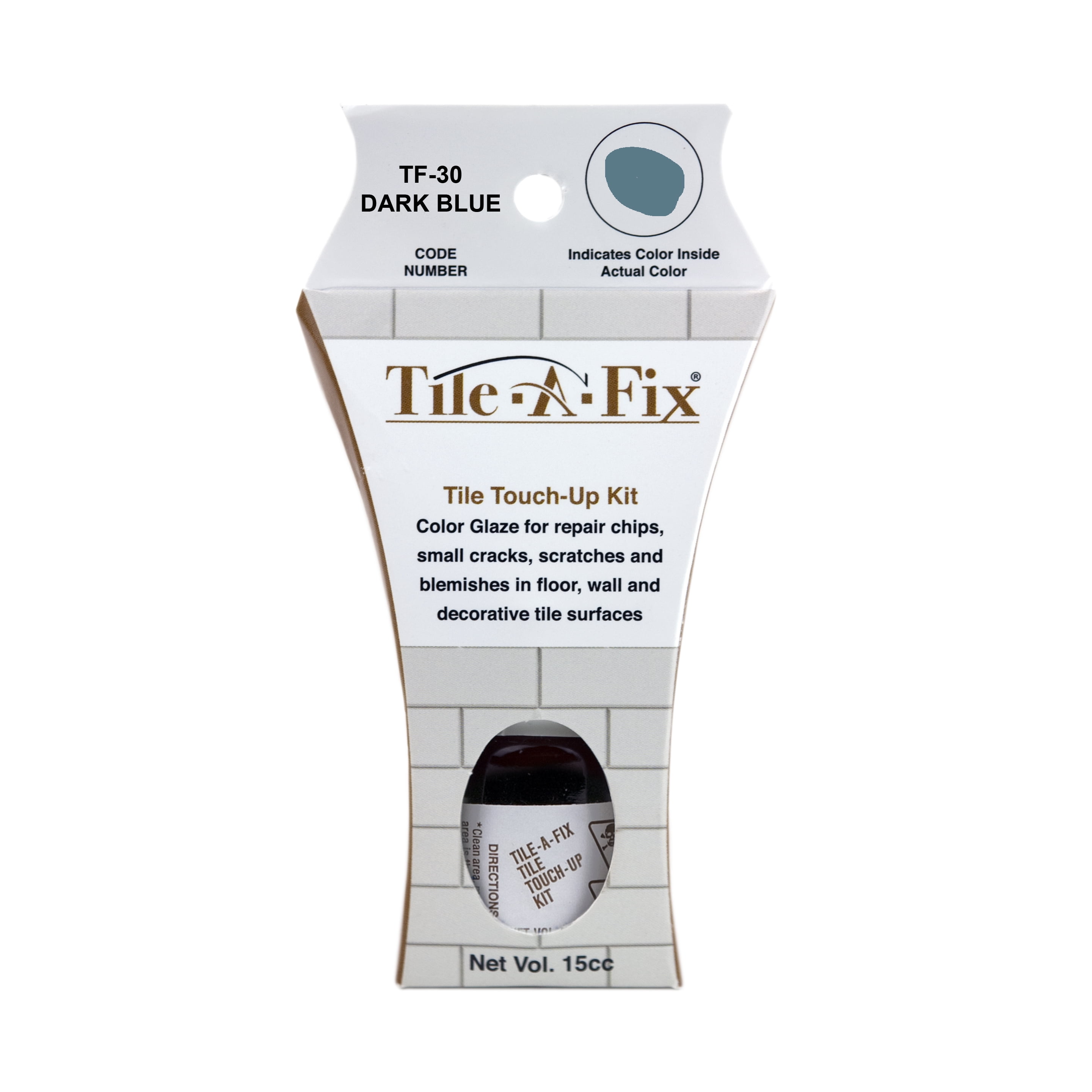 Tile-a-Fix Touch up Tile Repair Glaze - Dark Blue - TF30